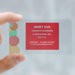 Transparent Visiting Card