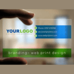 Transparent Visiting Card