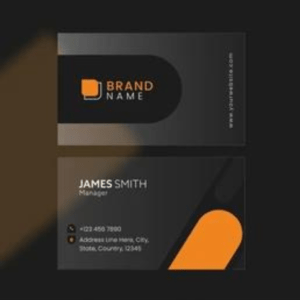 Transparent Visiting Card