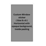 Window sticker