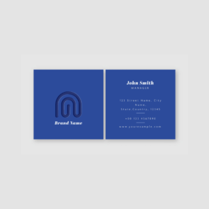 Square Visiting Card