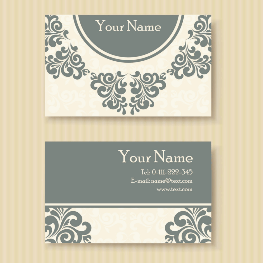 Classic Visiting Card
