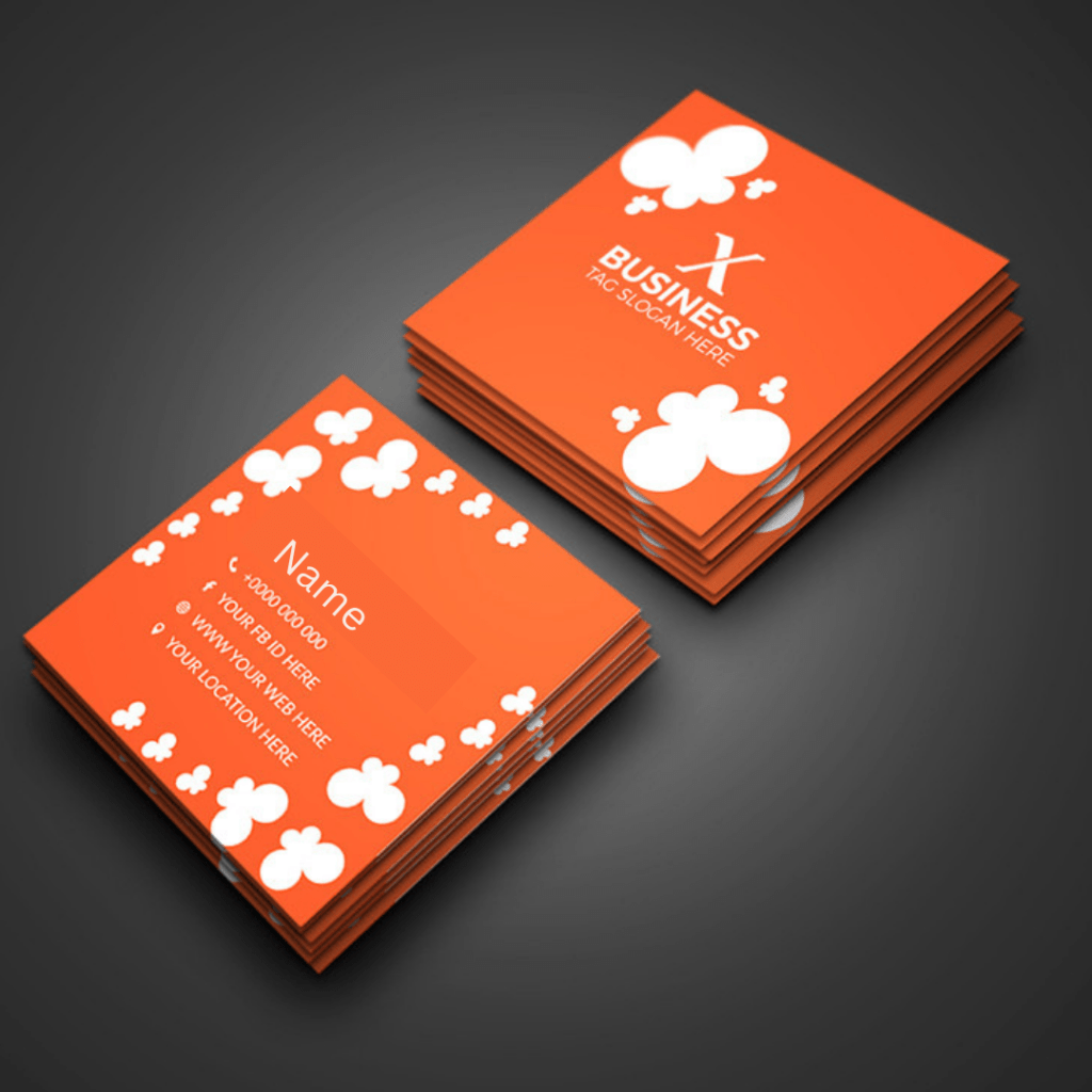 Square Visiting Card