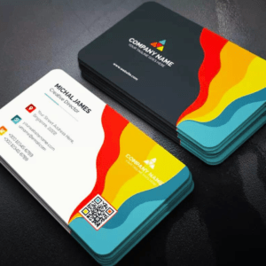 Round card