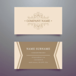 Classic Visiting Card