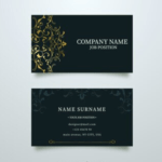 Classic Visiting Card