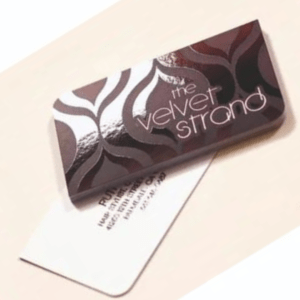Velvet touch Visiting Card