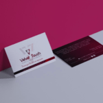 Velvet touch Visiting Card