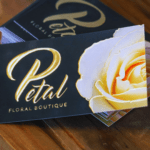 Velvet touch Visiting Card