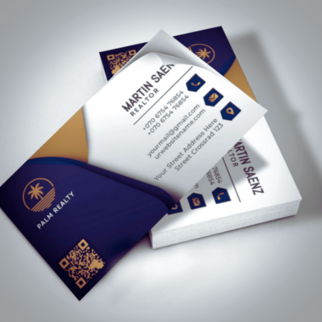 Visiting Card Sticker