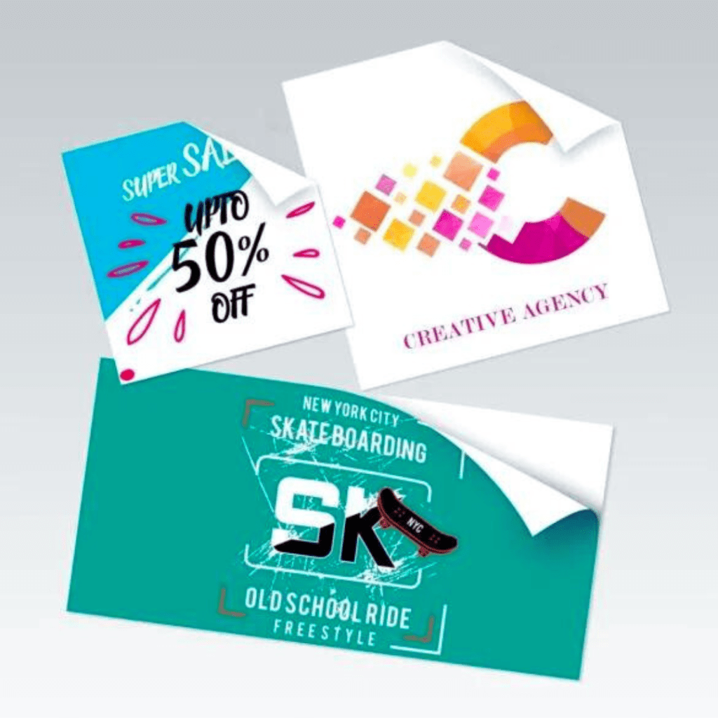 Visiting Card Sticker