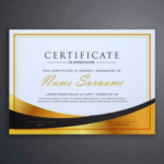 Custom certificate