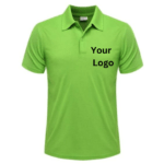 green polo t-shirt