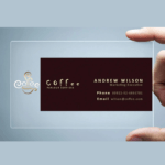 Transparent Visiting Card