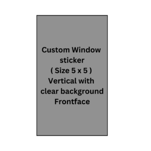 Window sticker