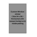 Window sticker