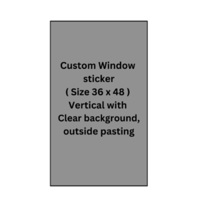 Window sticker
