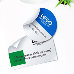 Visiting Card Sticker