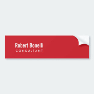 Visiting Card Sticker
