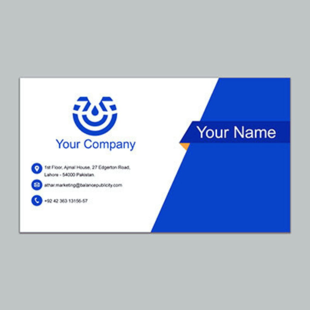visiting card