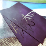 Velvet touch Visiting Card