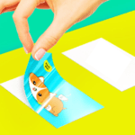 Visiting Card Sticker