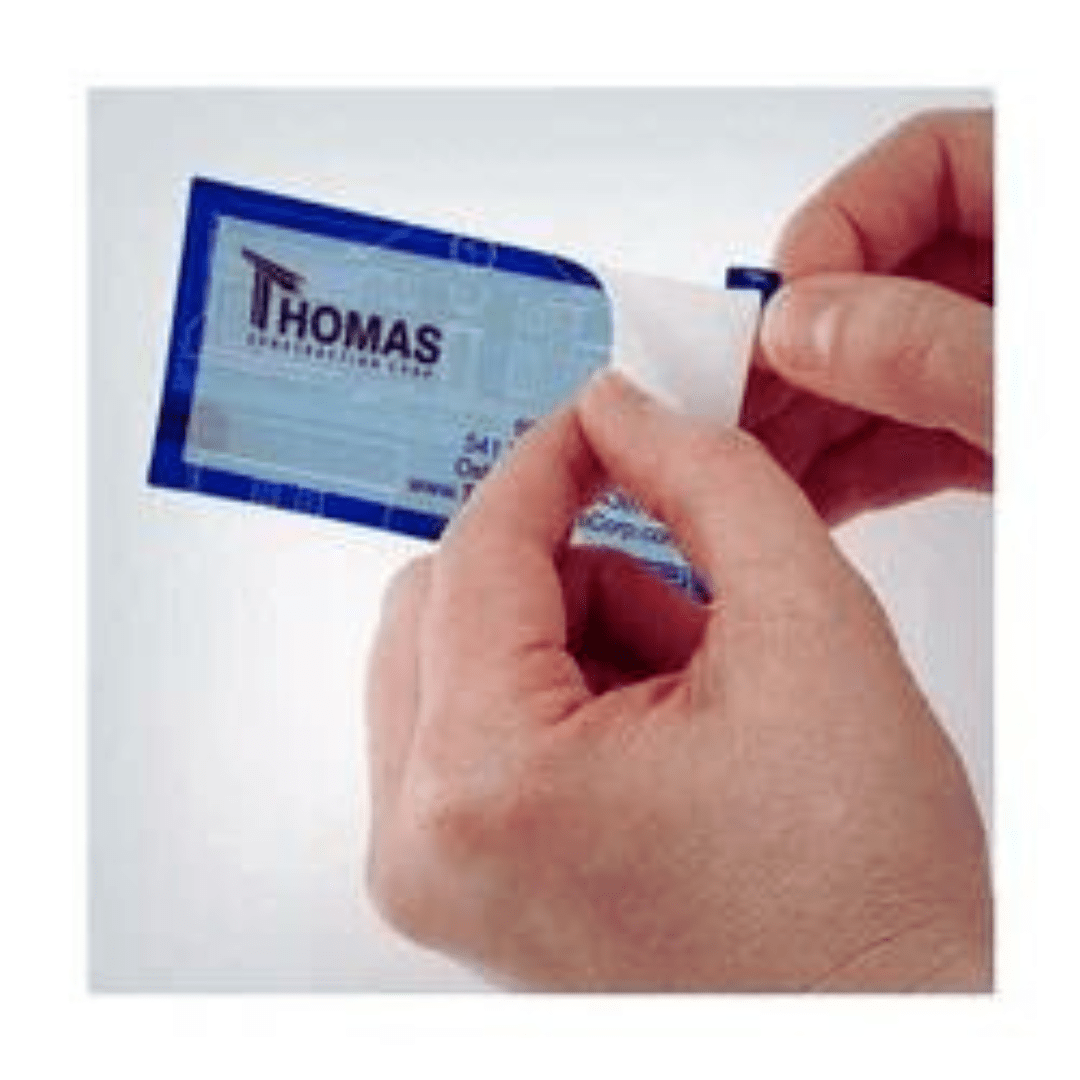 Visiting Card Sticker