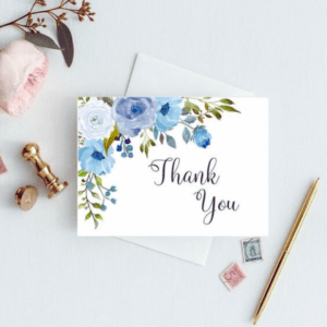 Thank u card