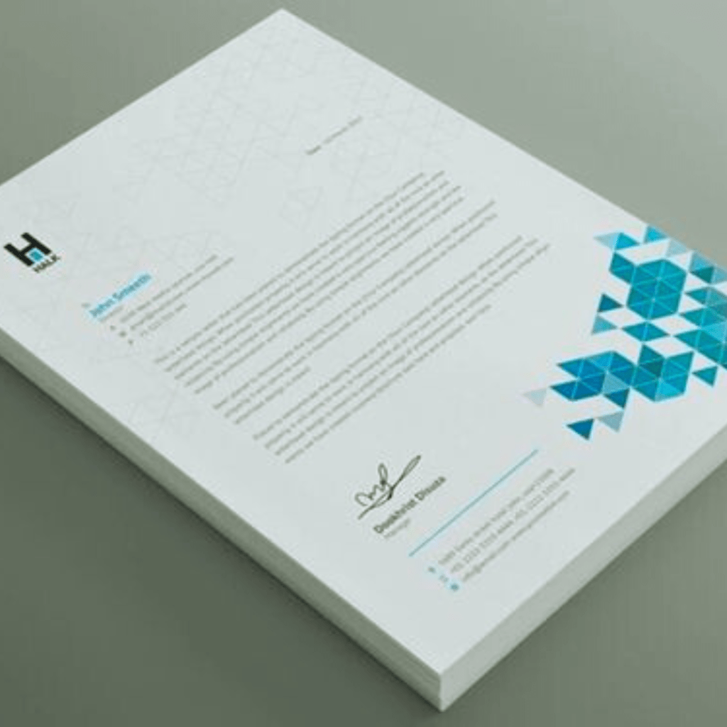 Bulk Letter head
