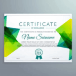 Custom certificate