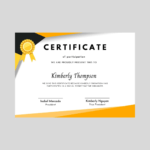 Custom certificate