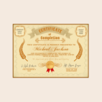 Custom certificate