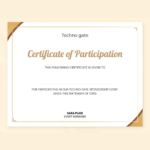 Custom certificate