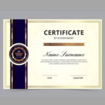 Custom certificate