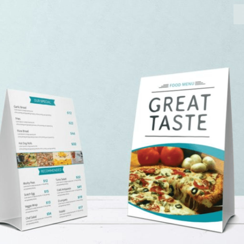 Tent Card