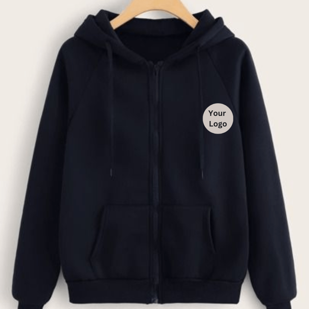 Custom Logo Zipper Hoodies